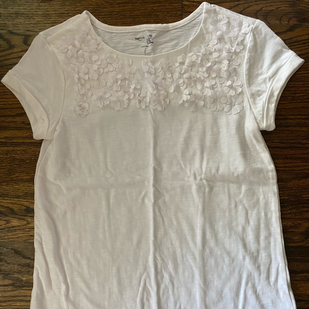 Gap kids white shirt